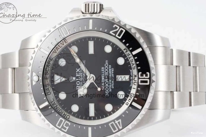 MiroTime 0505 ComfortFit Sea-Dweller 126660 No Date APF Best Edition Black Dial on SS Bracelet VR 2031